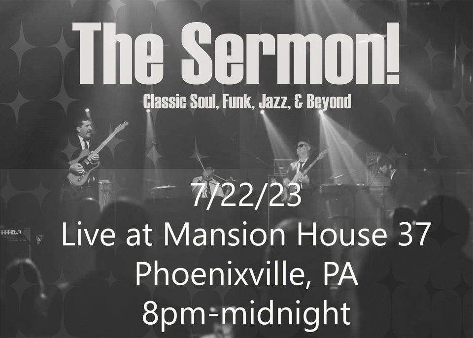 The Sermon! Live Music at Mansion House 37
