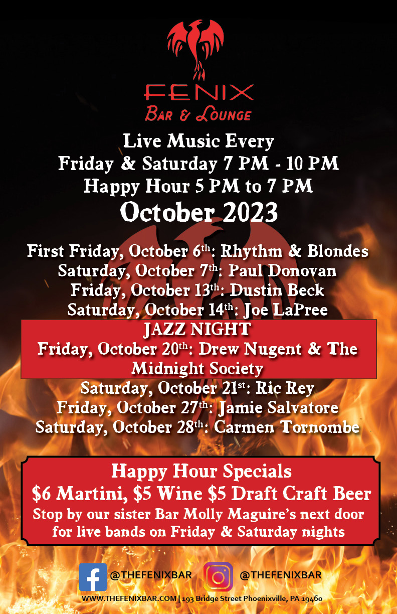 Live Music at FENIX Bar & Lounge