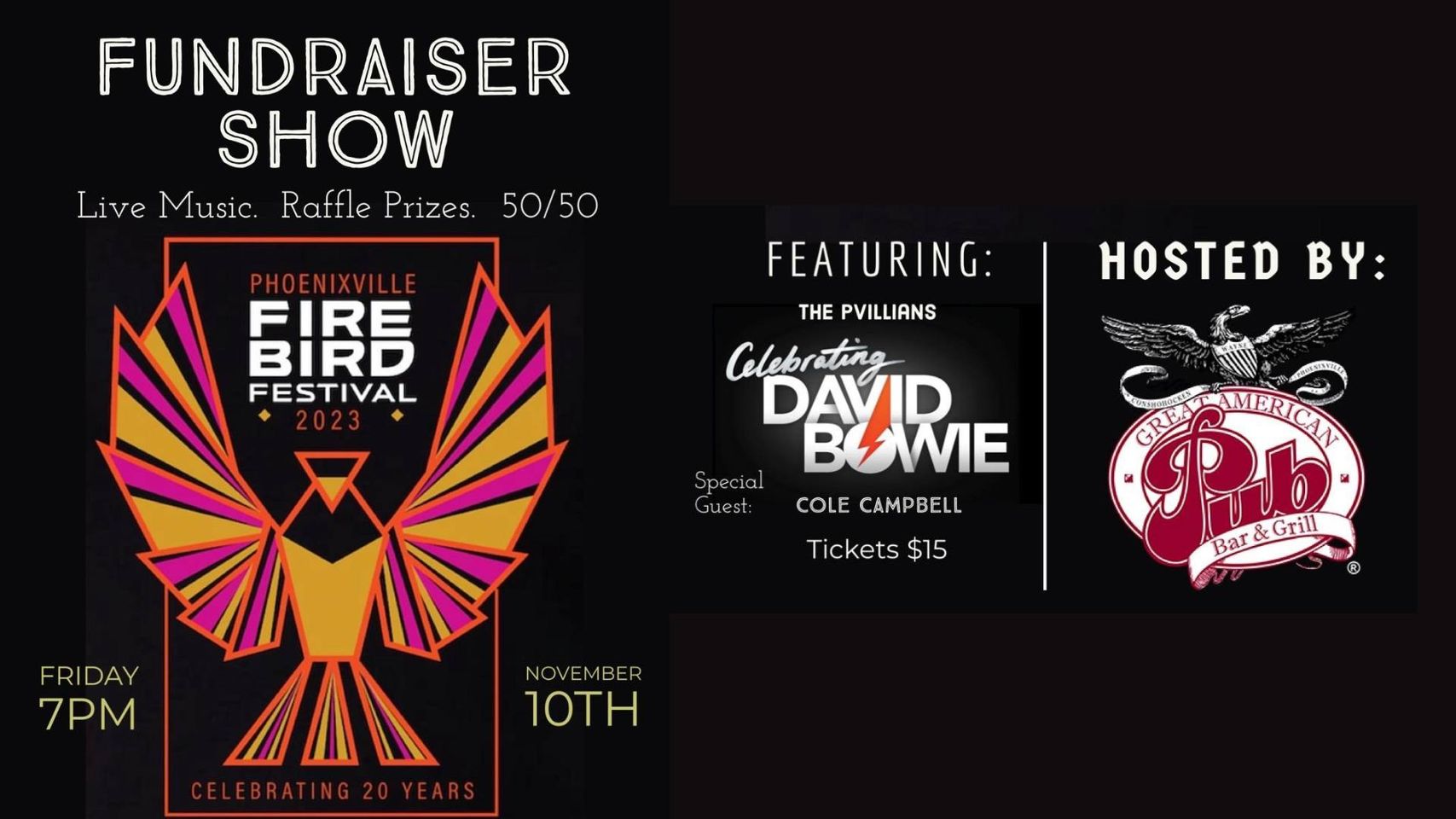 Firebird Fundraising Show